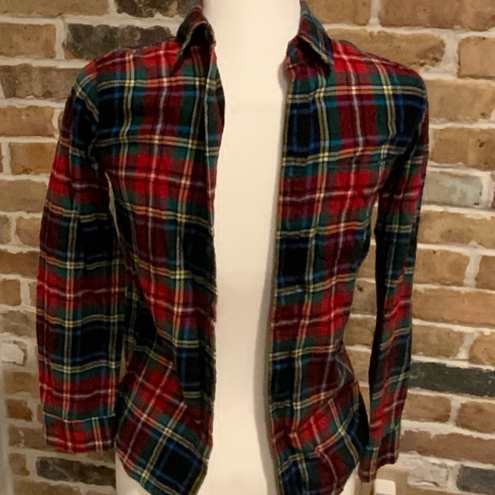 Boys Flannel Button Down Shirt
